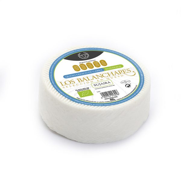 Queso Cabra FRESCO 400 gr. min. Ecológico